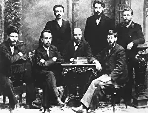 Communism Prints: Lenin and St. Petersburg League