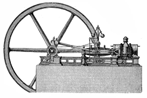 Images Dated 10th June 2017: Lenoir gas engine