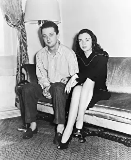 Lenore Lemmon and Jackie Webb