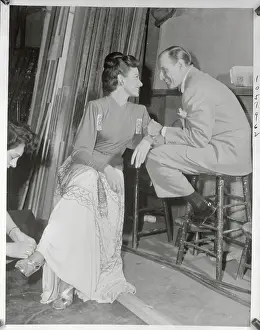 Newlyweds Prints: Leo Durocher And Laraine Day Smile