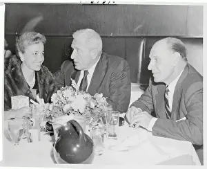 Leo Durocher and His Wife