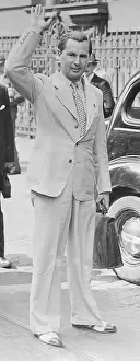 Leon Degrelle Waving