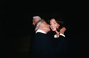 Leonard Bernstein Greeting Jacqueline Kennedy Onassis