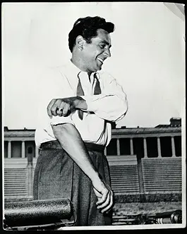 Leonard Bernstein Rolling Up Sleeves
