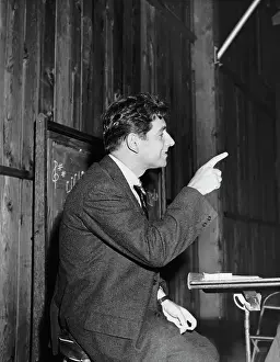 Orchestra Prints: Leonard Bernstein Seated In Profile