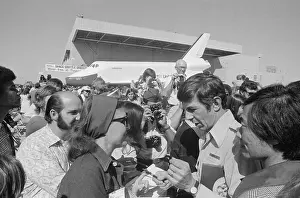 Palmdale Prints: Leonard Nimoy in a Crowd