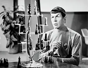 Chess Prints: Leonard Nimoy as Mr. Spock