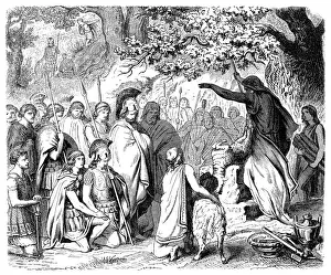 Thermophile Prints: Leonidas and his companions ready for the death (480 BC)