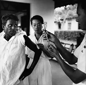 South East Asia Prints: Leper Colony