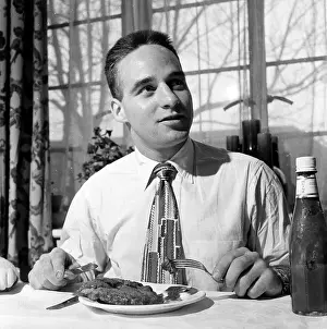 Meat Prints: Les Anning Eating