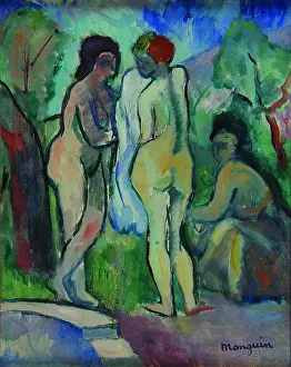 Poetry Prints: Les Baigneuses (The Bathers)