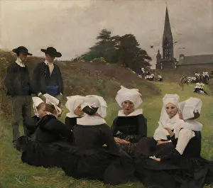 Genre Prints: Les Bretonnes Au Pardon