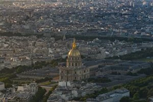Images Dated 12th June 2014: Les Invalides from tour montparnasse