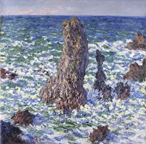 Monet Prints: Les Pyramides De Port-Coton