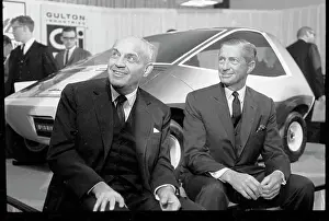 Leslie K Gulton Seated with Roy D. Chapin, Jr