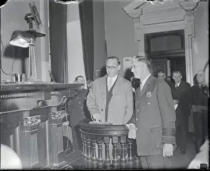 Lessing Rosenwald Testifying on the Stand