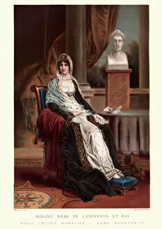 Images Dated 21st November 2017: Letizia Ramolin, mother of Napoleon Bonaparte
