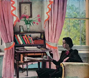 Desk Prints: The Letter, 20th century. Artist: Rex Whistler