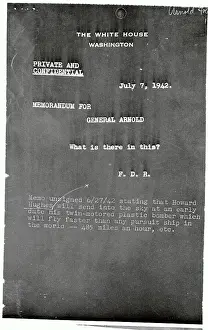Letter Being Used as Evidence in Howard Hughes Hearing