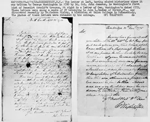 Schenectady Prints: Letters from George Washington Era