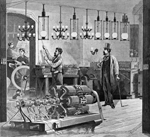 Wire Prints: Levett Muller Elctric System Woodcut 188