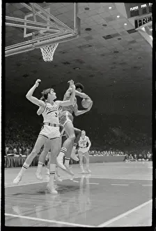 Lew Alcindor Grabbing Rebound