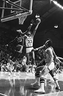 Debut Prints: Lew Alcindor Jumps for Shot