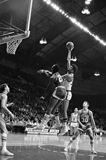 Lew Alcindor Making Hook Shot
