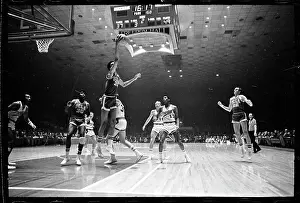 Final Prints: Lew Alcindor Receiving a Pass