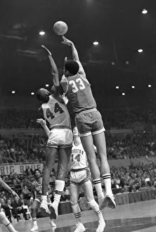 Lew Alcindor Shooting Basketball