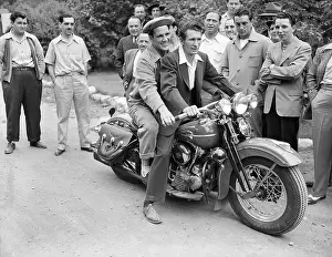 Stop Prints: Lew Jenkins Motorcycle Riding