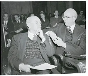 Lewis Strauss and Ralph E. Flanders Conversing Together