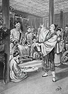 Li Po Reciting for the Emperor
