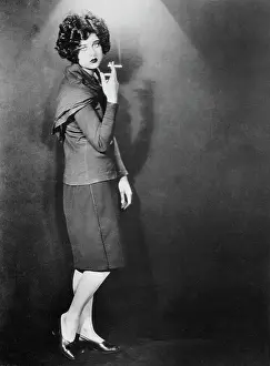 Libby Holman Reynolds Smoking Cigarette
