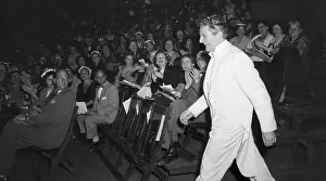 Concert Hall Prints: Liberace Makes Garden Entrance