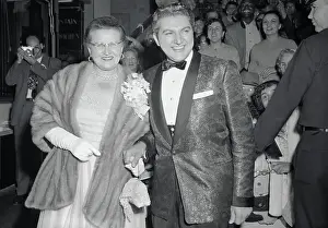 Liberace Prints: Liberace With His Mother