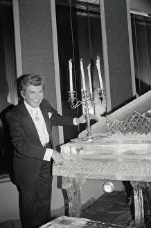 Reception Prints: Liberace Plays An Ice Piano