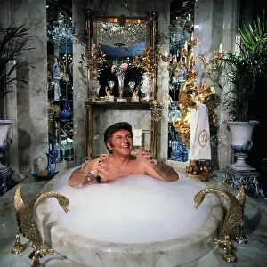 Opulence Prints: Liberace Taking a Bubble Bath