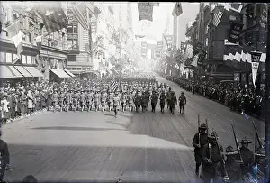 Liberty Loan Parade On Fifth Avenue