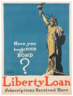 Gado Posters Prints: Liberty Loan WW1 Poster