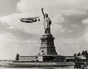 Statue Of Liberty Gallery: Liberty And Plane