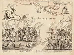 Oppression Prints: Liberty triumphant; or the downfall of oppression