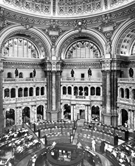 Library Of Congress Reading Room