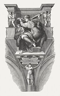 Images Dated 6th August 2015: The Libyan Sibyl (Sistine Chapel, Vatican), published in 1878