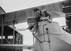 Huty32154 Prints: Lieutenant Richard E. Byrd, Circa 1917