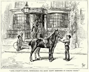 Horseback Riding Collection: Life of Charles Dickens - Jack Straws Castle