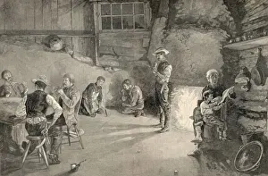 Dugout Prints: Life in a Cowboy Dugout, Illustration