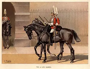 England Colour Format Prints: Life Guards