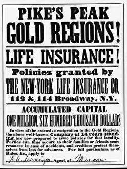 Prospector Prints: Life Insurance For Gold Prospecters
