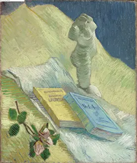 Van 1853 1890 Prints: Still Life With Plaster Statuette